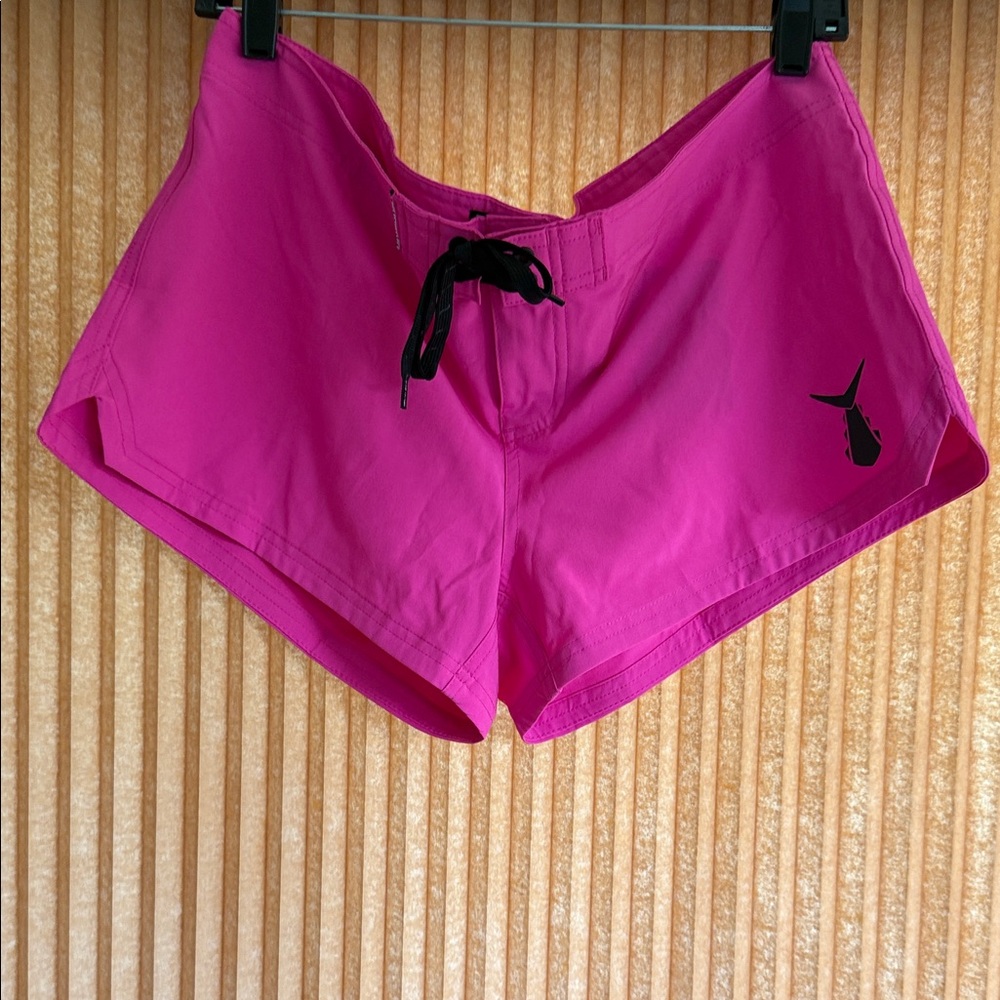 Tunaskin Vibrant Pink Women's Athletic Shorts